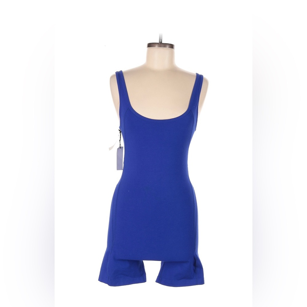 NWT Aritzia TNA Hold It Rockefeller Romper - Cobalt Blue (M)